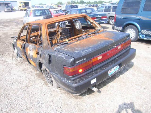 1HGED3650ML000035 - 1991 HONDA CIVIC LX BURN photo 2