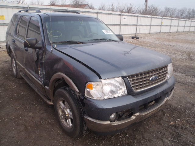 1FMZU74KX3UA22676 - 2003 FORD EXPLORER E BLUE photo 1