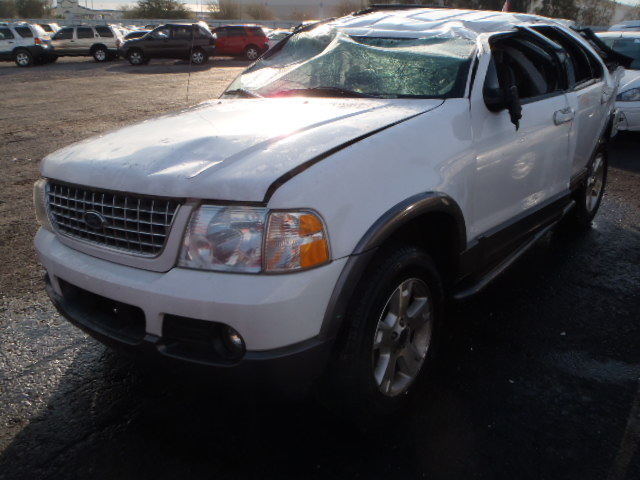 1FMZU63K43ZA22140 - 2003 FORD EXPLORER X WHITE photo 2