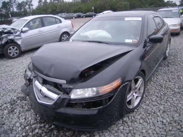 19UUA65695A075992 - 2005 ACURA TL BLACK photo 2