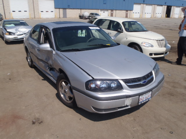 2G1WH55K529236672 - 2002 CHEVROLET IMPALA LS SILVER photo 1