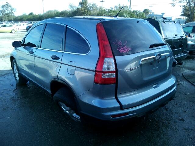 3CZRE4H55AG703441 - 2010 HONDA CR-V EX ლურჯი ფოტო 3