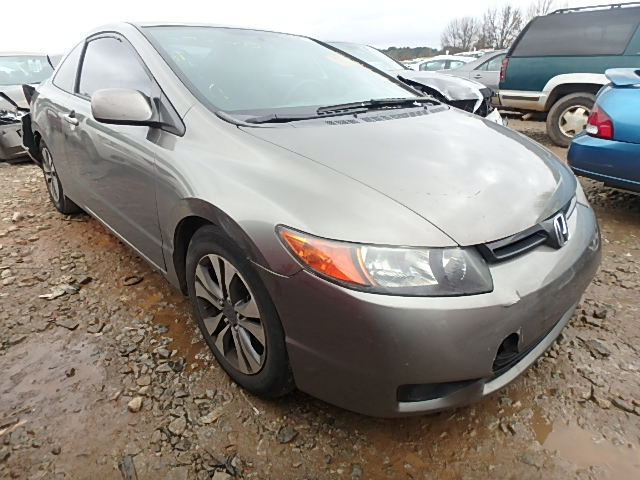 2HGFG128X6H539763 - 2006 HONDA CIVIC EX GRAY photo 1