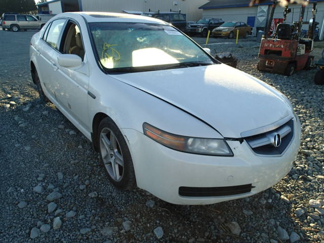 19UUA66254A041929 - 2004 ACURA TL WHITE photo 1