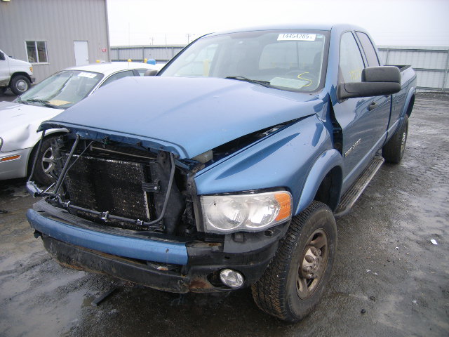 3D7KU28613G739823 - 2003 DODGE RAM 2500 Q BLUE photo 2