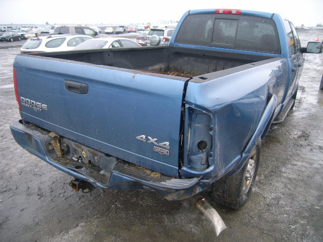 3D7KU28613G739823 - 2003 DODGE RAM 2500 Q BLUE photo 4