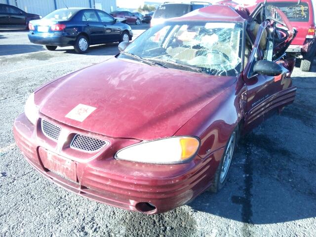 1G2NF52E62M509374 - 2002 PONTIAC GRAND AM S 红色 照片 2
