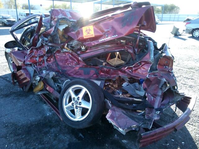 1G2NF52E62M509374 - 2002 PONTIAC GRAND AM S 红色 照片 3