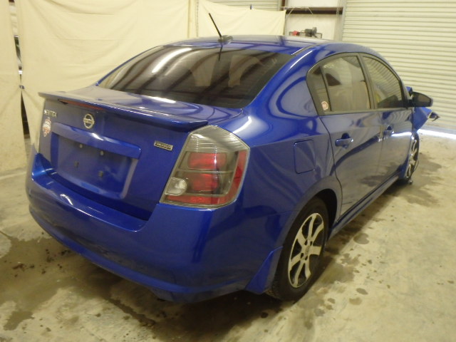 3N1AB6AP3BL704702 - 2011 NISSAN SENTRA 2.0 BLUE photo 4