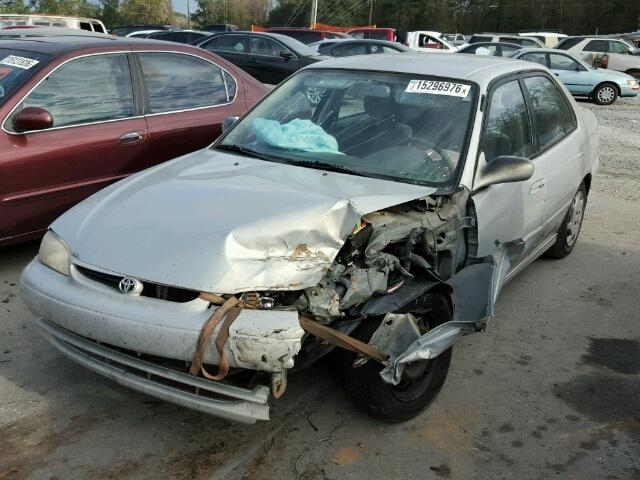 2T1BR12E5XC134614 - 1999 TOYOTA COROLLA VE SILVER photo 2