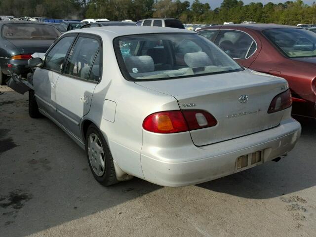 2T1BR12E5XC134614 - 1999 TOYOTA COROLLA VE SILVER photo 3