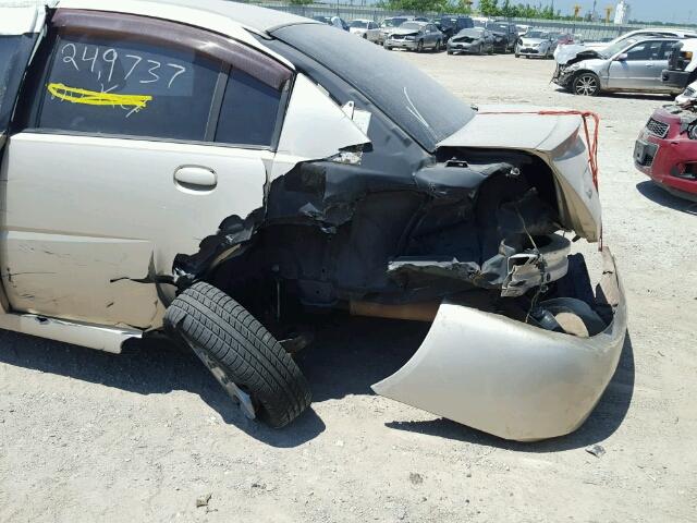 1G8AJ52F14Z148816 - 2004 SATURN ION LEVEL 金色 照片 10