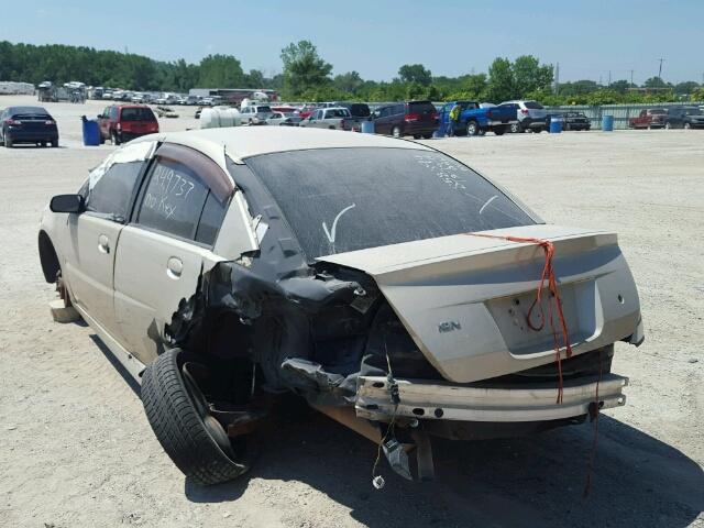 1G8AJ52F14Z148816 - 2004 SATURN ION LEVEL GOLD photo 3