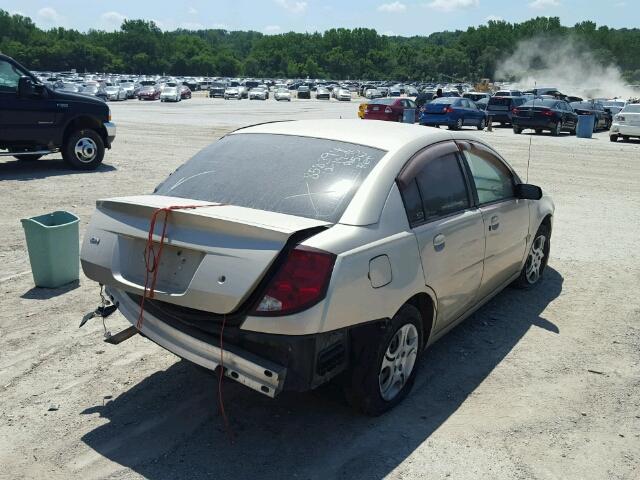 1G8AJ52F14Z148816 - 2004 SATURN ION LEVEL 金色 照片 4