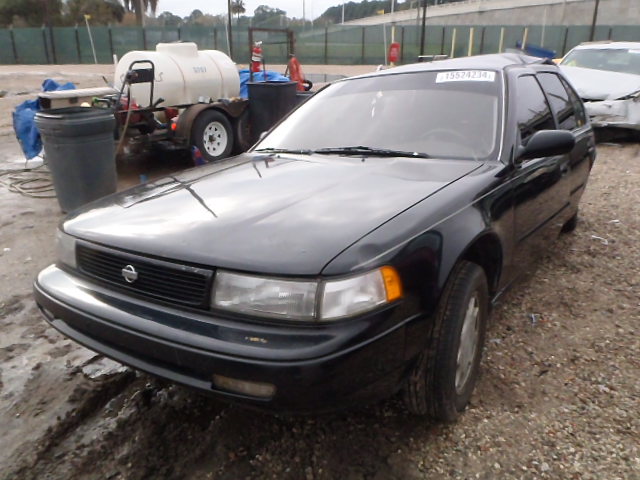 JN1HJ01F1PT126317 - 1993 NISSAN MAXIMA GXE GRAY photo 2