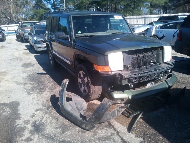 1J8HH48K16C352755 - 2006 JEEP COMMANDER მწვანე ფოტო 1