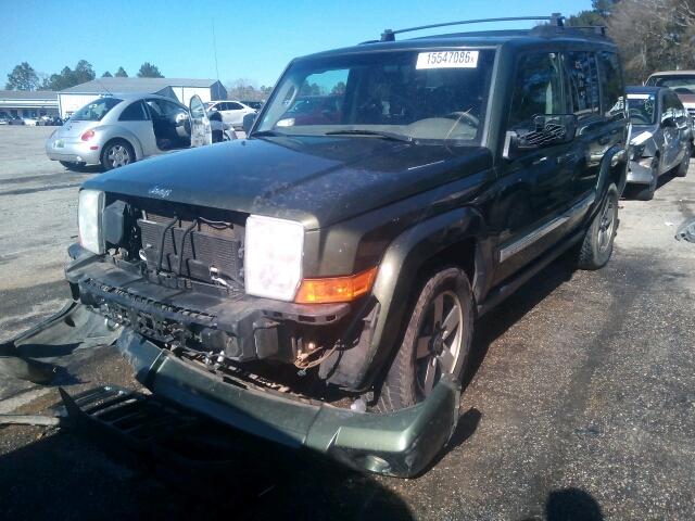 1J8HH48K16C352755 - 2006 JEEP COMMANDER GREEN photo 2