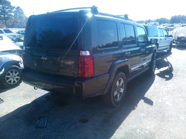 1J8HH48K16C352755 - 2006 JEEP COMMANDER მწვანე ფოტო 4