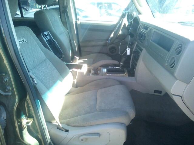 1J8HH48K16C352755 - 2006 JEEP COMMANDER მწვანე ფოტო 5