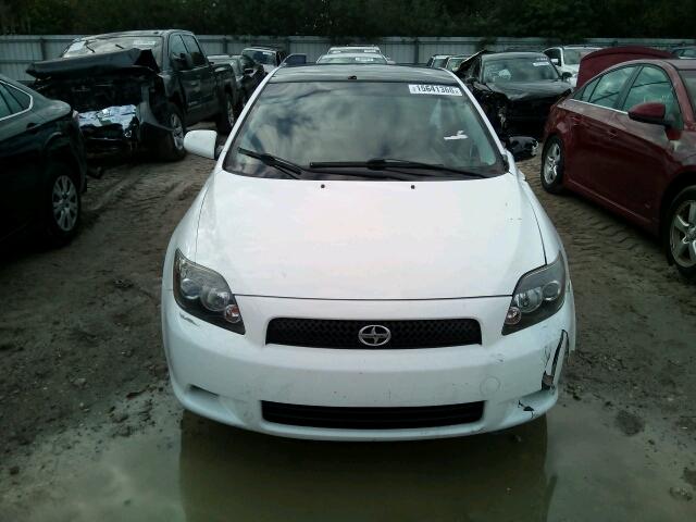 JTKDE167690284589 - 2009 TOYOTA SCION TC WHITE photo 10