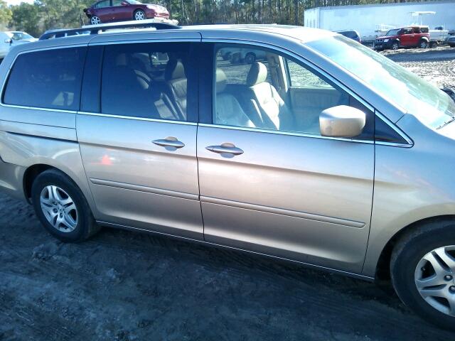 5FNRL38657B420504 - 2007 HONDA ODYSSEY EX GOLD photo 9