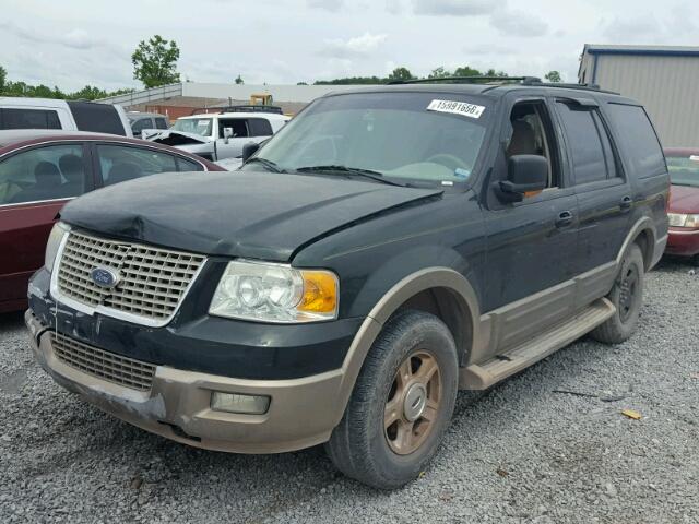 1FMFU17L64LA83762 - 2004 FORD EXPEDITION GREEN photo 2