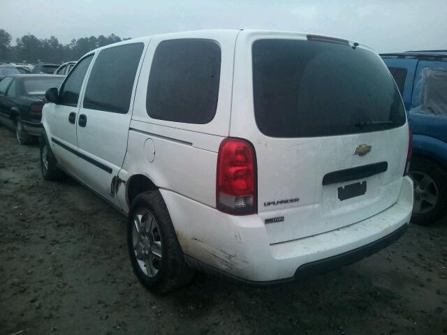 1GNDV13W38D171667 - 2008 CHEVROLET UPLANDER WHITE photo 3