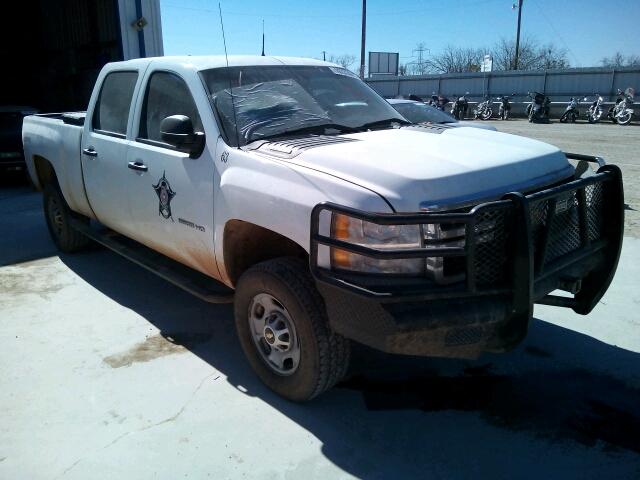 1GC1KVCG8DF134858 - 2013 CHEVROLET SILVERADO WHITE photo 1