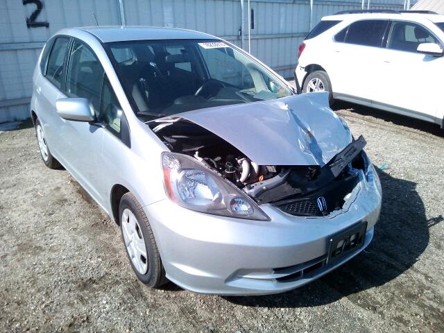 JHMGE8H38DC011358 - 2013 HONDA FIT SILVER photo 1