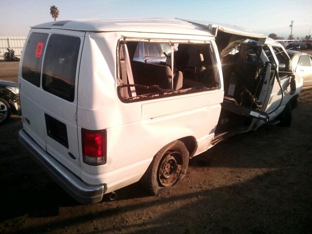 1FMRE11L7YHB60523 - 2000 FORD ECONOLINE WHITE photo 4