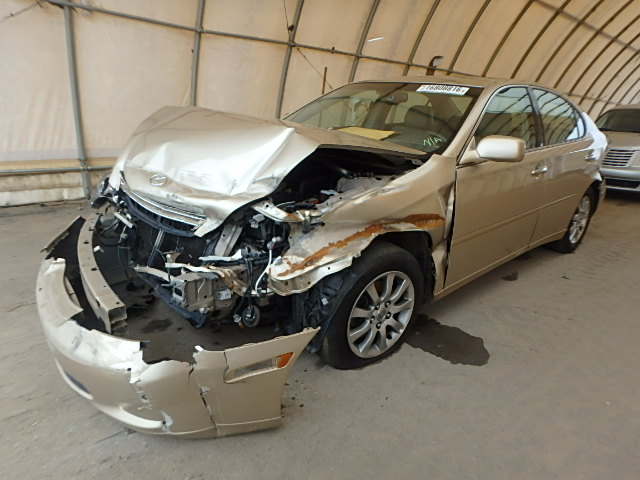 JTHBF30G120007823 - 2002 LEXUS ES 300 GOLD photo 2