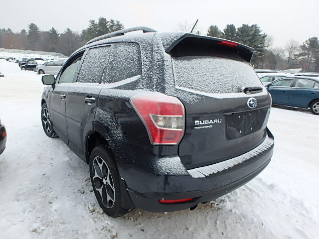 JF2SJGPC2EH495004 - 2014 SUBARU FORESTER 2 GRAY photo 3