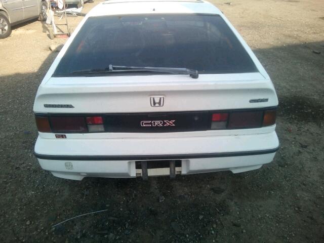 JHMAF5332GS042110 - 1986 HONDA CIVIC 1500 WHITE photo 9