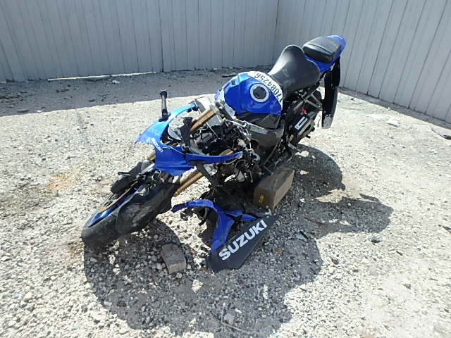 JS1GN7DA272109838 - 2007 SUZUKI GSX-R600 BLUE photo 2