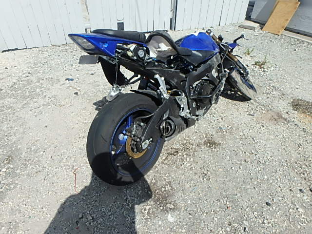 JS1GN7DA272109838 - 2007 SUZUKI GSX-R600 BLUE photo 4