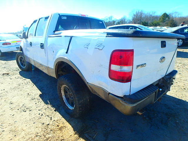 1FTPW14526FA39266 - 2006 FORD F150 WHITE photo 3