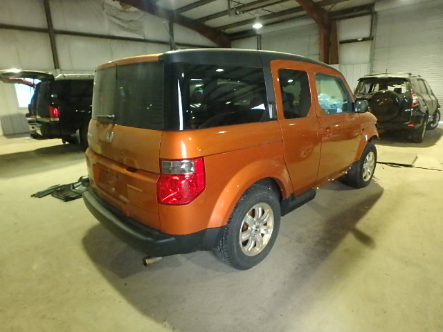 5J6YH28766L024409 - 2006 HONDA ELEMENT EX ORANGE photo 4