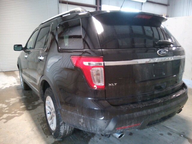 1FM5K8D8XFGA07595 - 2015 FORD EXPLORER X BLACK photo 3