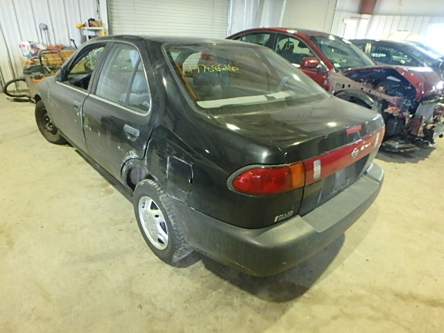 1N4AB41D8WC740402 - 1998 NISSAN SENTRA BLACK photo 3