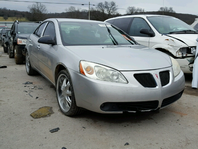 1G2ZG528X54130889 - 2005 PONTIAC G6 SILVER photo 1