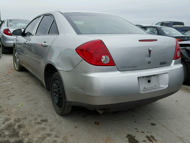 1G2ZG528X54130889 - 2005 PONTIAC G6 SILVER photo 3