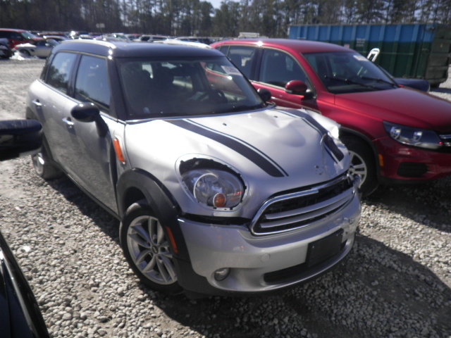 WMWZB3C50DWM07200 - 2013 MINI COOPER COU SILVER photo 1