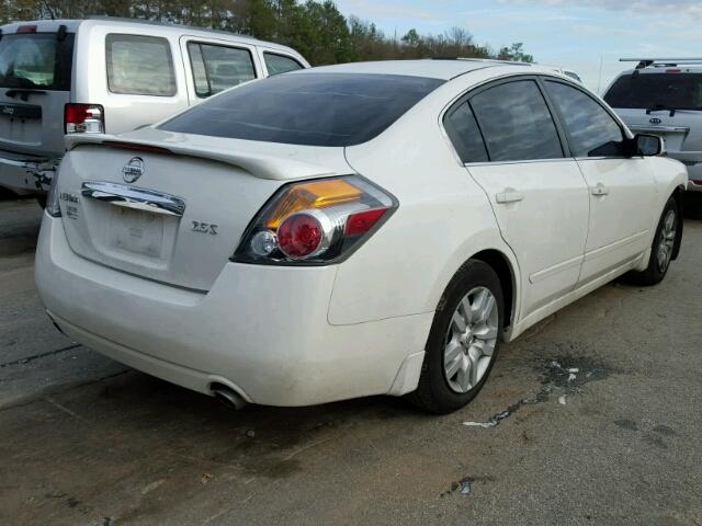 1N4AL2AP7AN400389 - 2010 NISSAN ALTIMA BAS WHITE photo 4