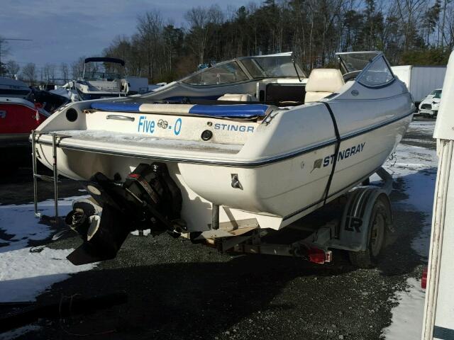 PNYUS5VJE595 - 1995 BOAT MARINE/TRL WHITE photo 4