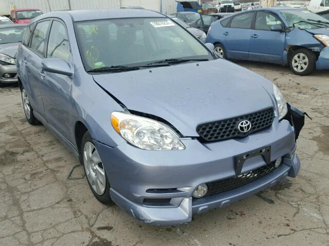 2T1KR32E54C313338 - 2004 TOYOTA MATRIX XR BLUE photo 1