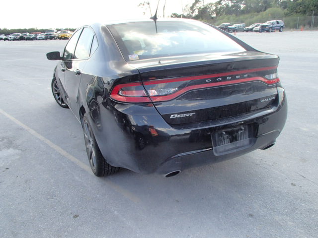 1C3CDFBA3DD335637 - 2013 DODGE DART SXT BLACK photo 3