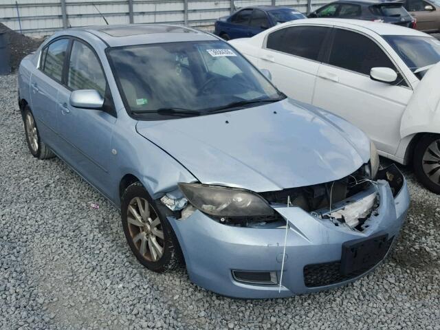 JM1BK32G181842429 - 2008 MAZDA 3 I BLUE photo 1