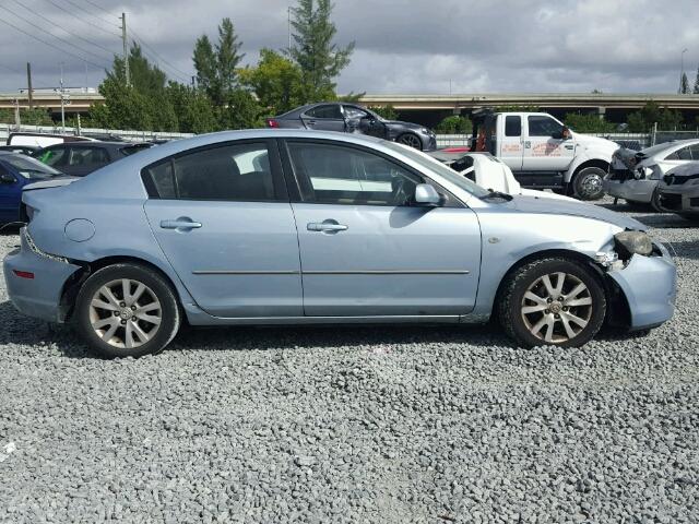 JM1BK32G181842429 - 2008 MAZDA 3 I BLUE photo 9