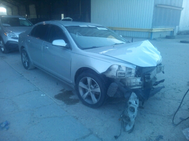 1G1ZC5EU0BF137066 - 2011 CHEVROLET MALIBU 1LT SILVER photo 1