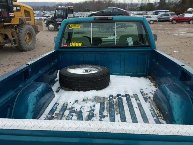 1GCEK14HXRE252862 - 1994 CHEVROLET K1500 TEAL photo 6